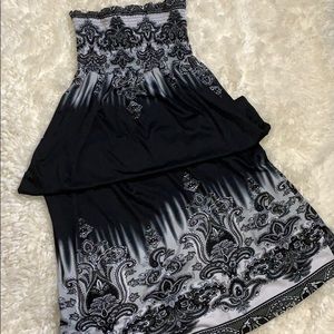 Strapless Long Maxi dress